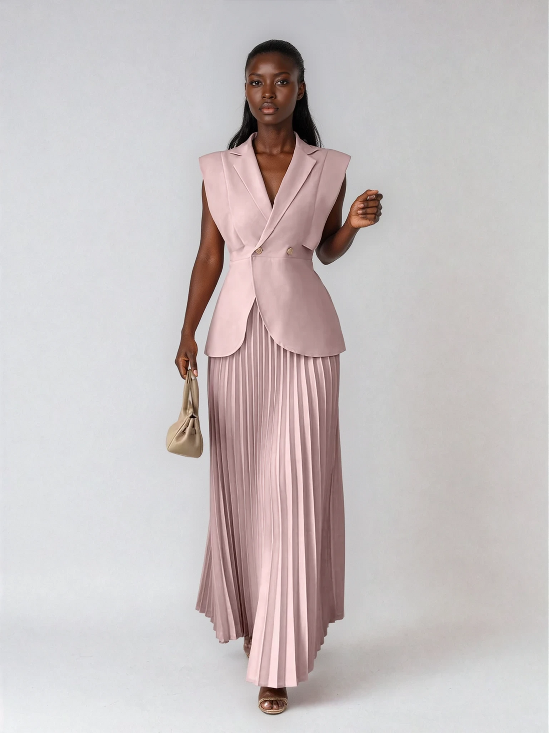 Celeste Ruffle Skirt Suit