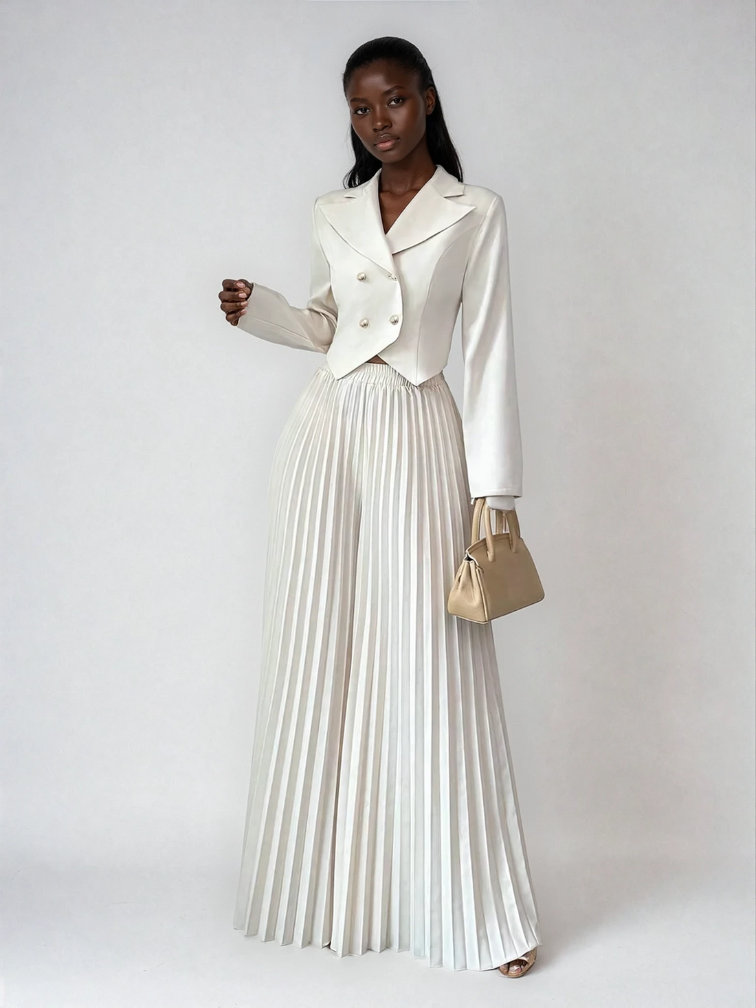 Charlotte Pleated Pant Set