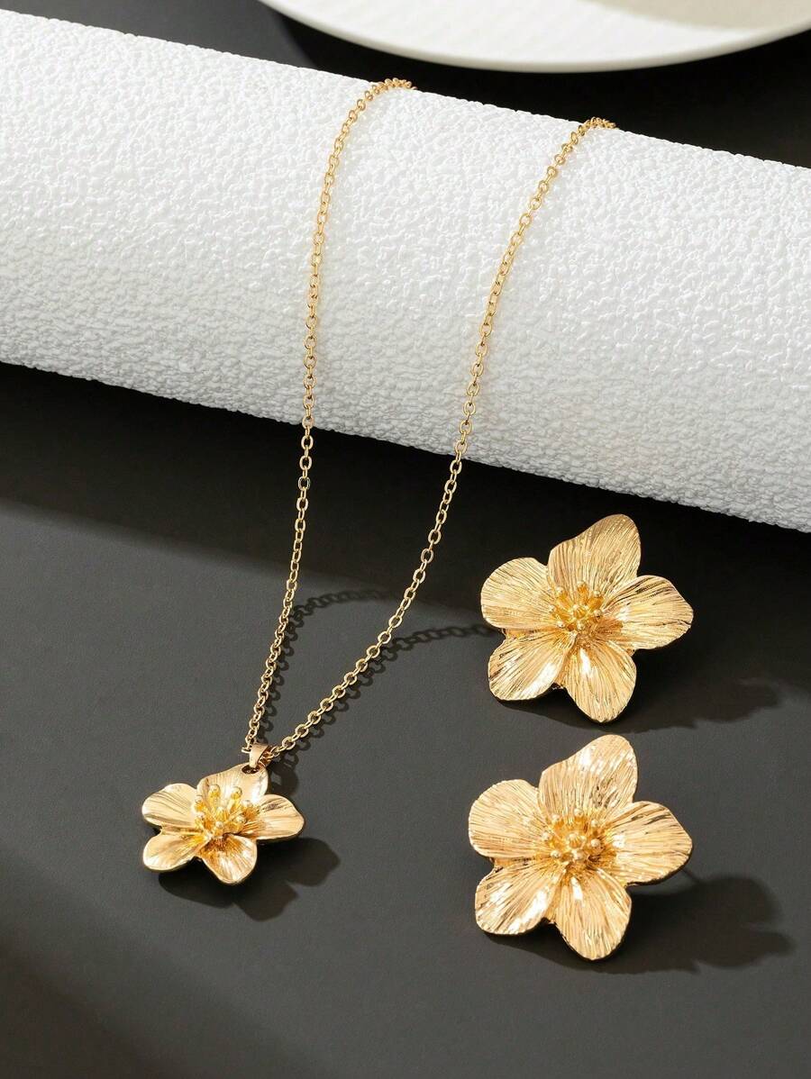 Calluna Floral Jewelry Set