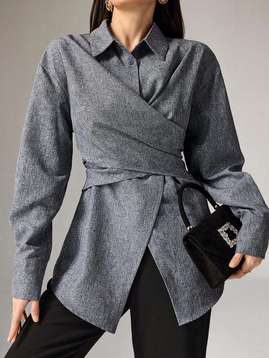 Yara Button-Back Office Shirt