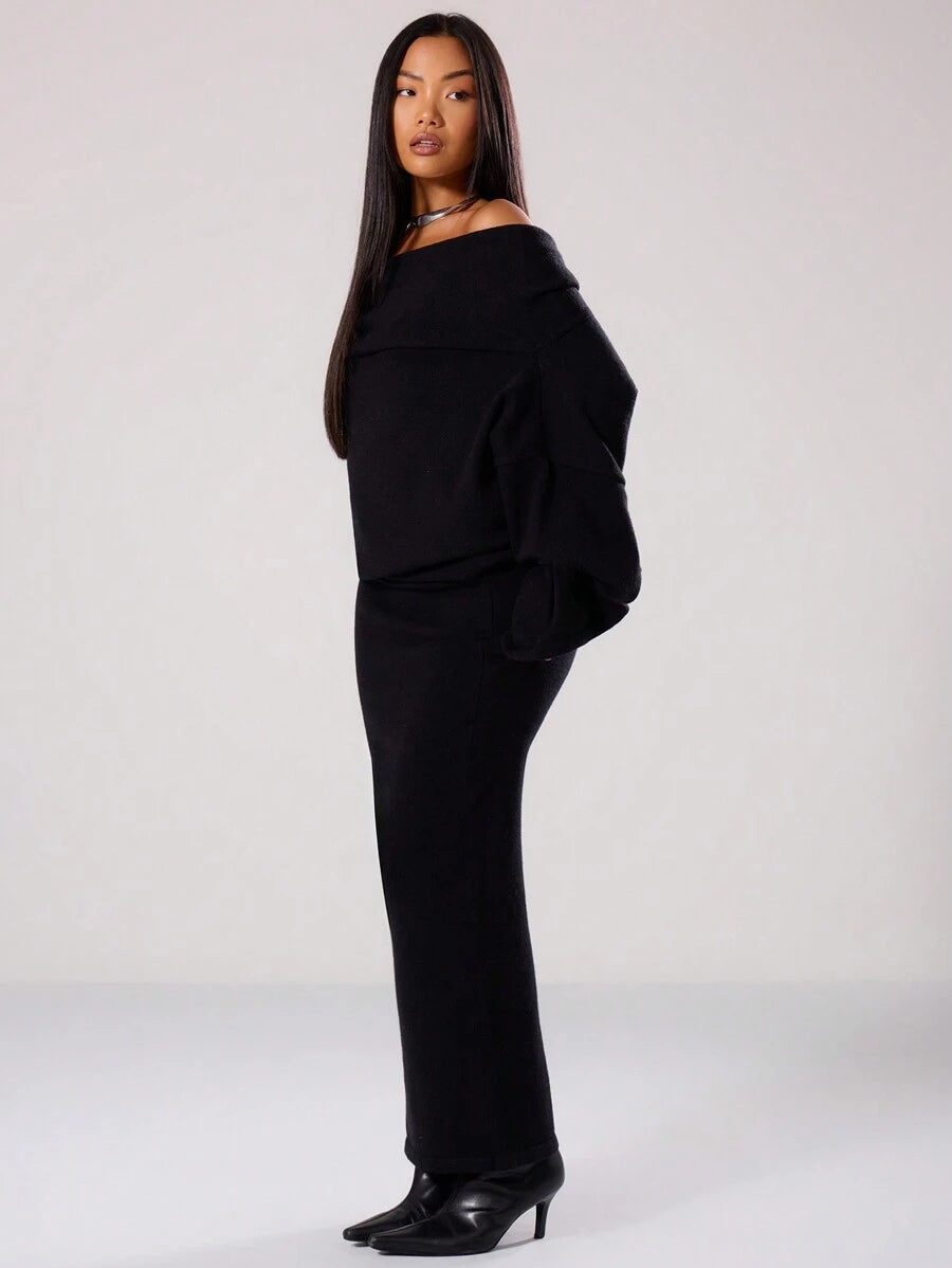 Mutheera Knit Skirt Set