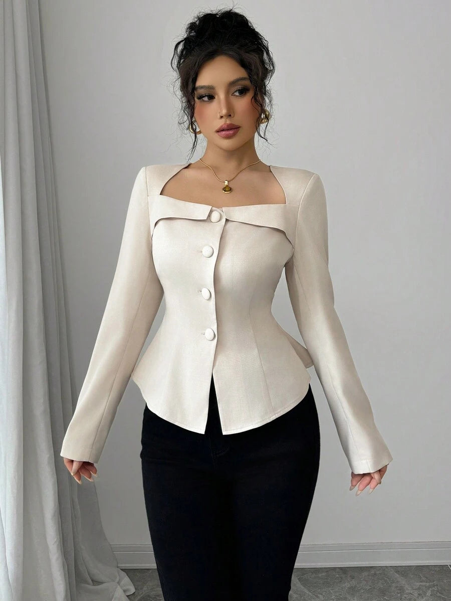 Zoidal Collar Button Down