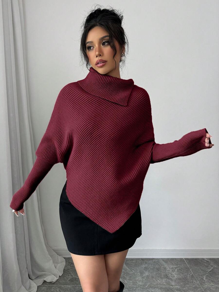 Caroline High-Neck Sweater