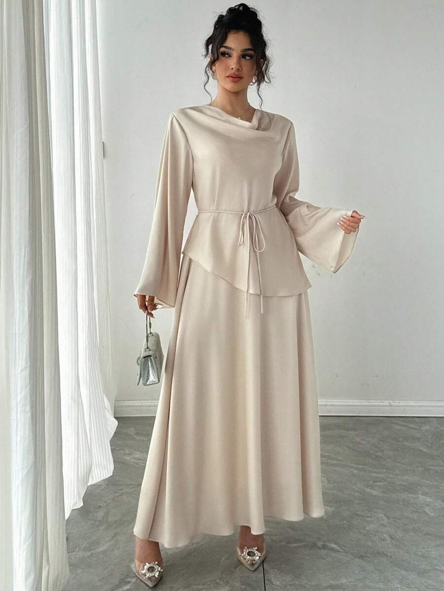 Alina Waist Fitted Skirt Set