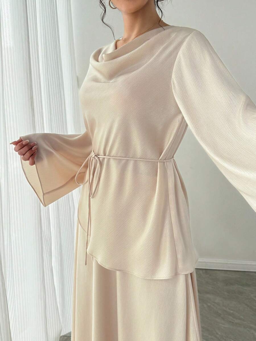 Alina Waist Fitted Skirt Set