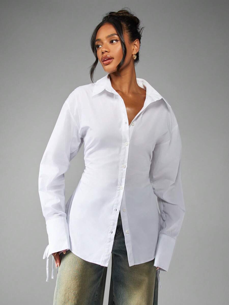 Abella Button-Down Blouse