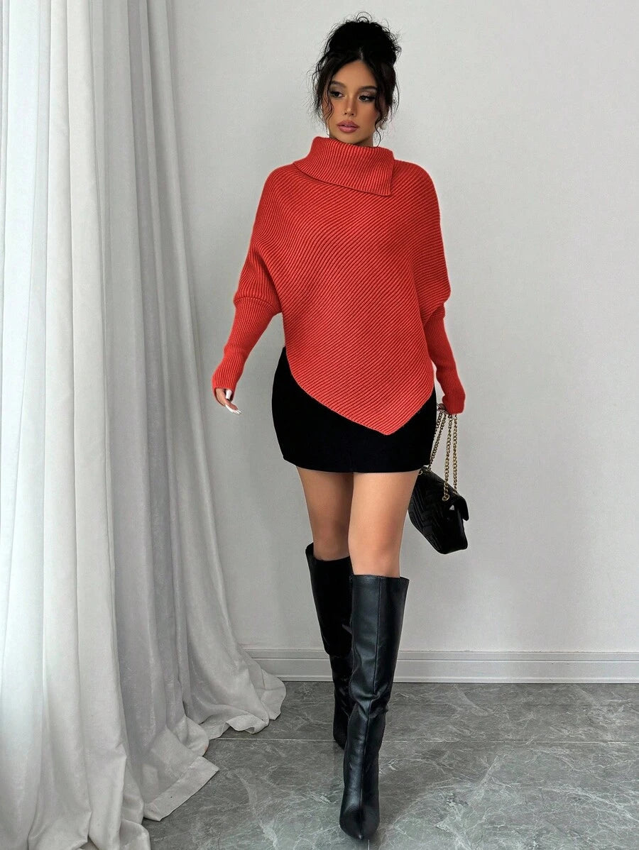 Caroline High-Neck Sweater