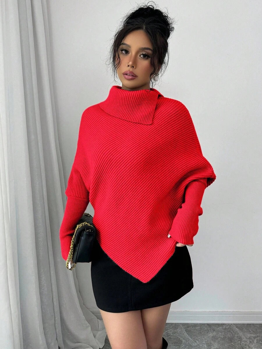 Caroline High-Neck Sweater