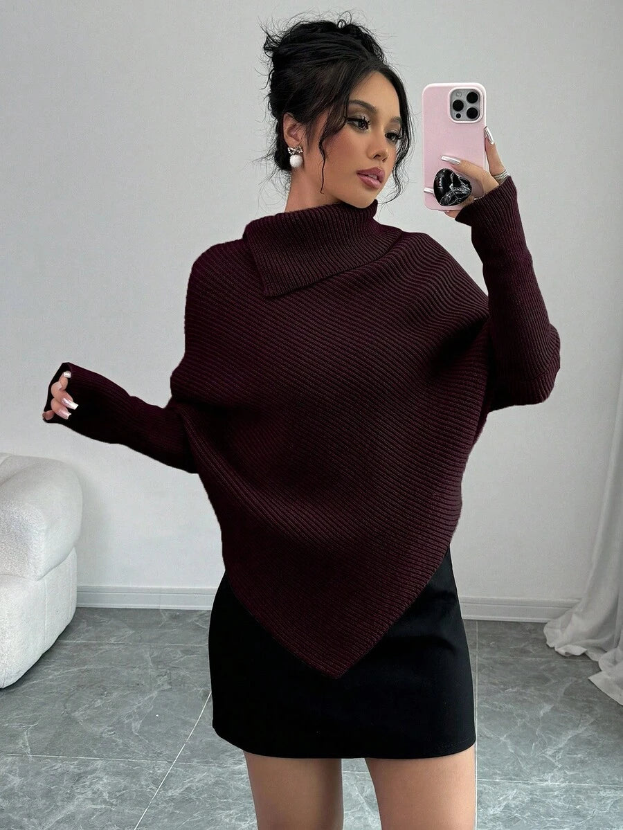 Caroline High-Neck Sweater