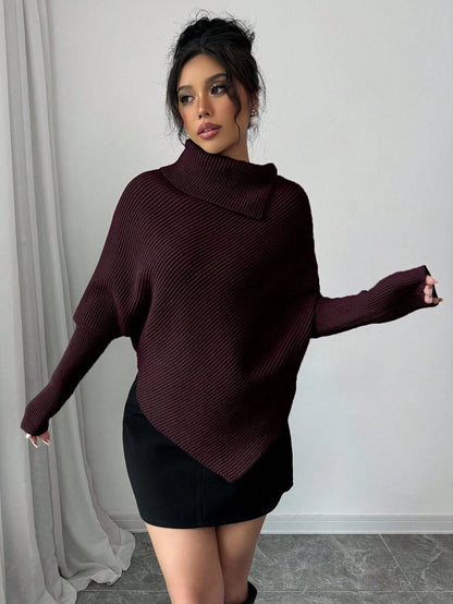 Caroline High-Neck Sweater