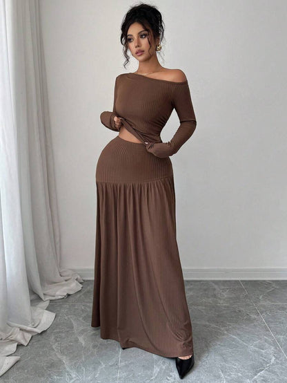 Brina Long Skirt Set