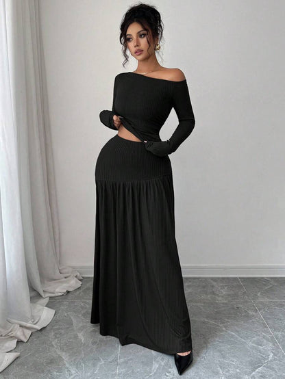 Brina Long Skirt Set